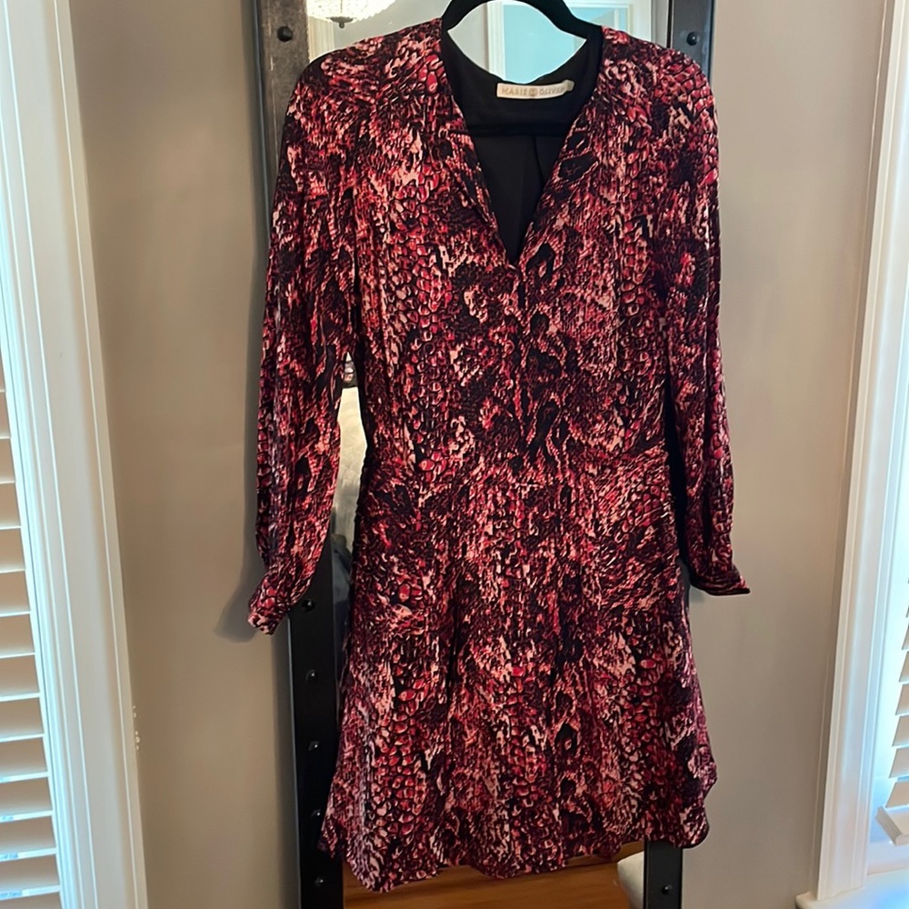 Marie Oliver Vera Silk Dress